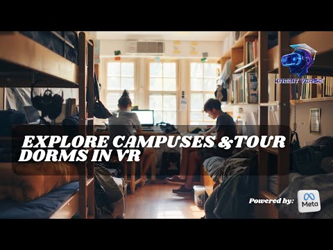 🎓 KreditVerse | VR College Campus: Explore University Life & Career Majors in 3D 🏛️📚🧠