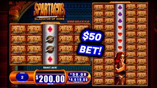 FORTUNE FAVORS THE BOLD! 😎 Spartacus Gladiator of Rome Casino Slot / Big Wins and Free Spins! screenshot 5