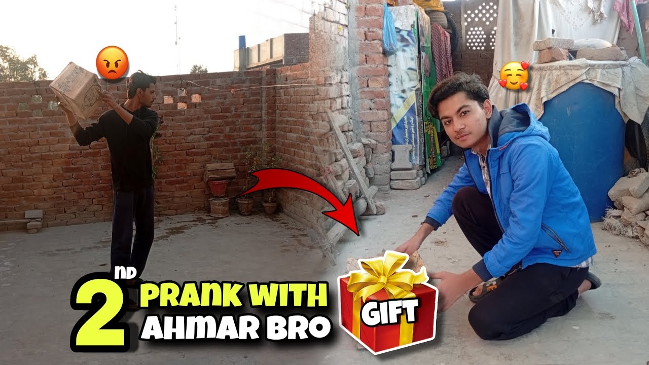 AJ ahmar ke sath Bohat Bura prank hogaya||😃😃|Bro got angry||😡😡