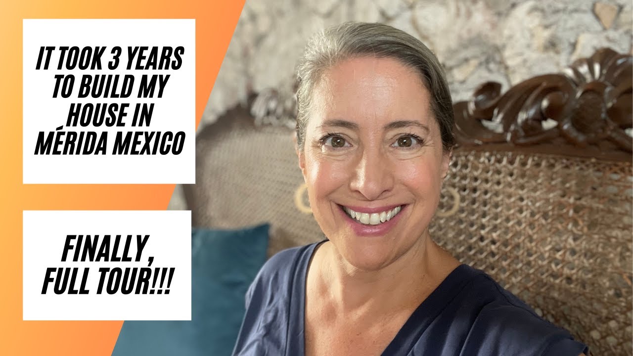 Строительство дома в Мериде, Мексика, длившееся 3 года - ЗАВЕРШЕНО!!