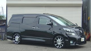 22年 ヴェルファイア 2 4z プラチナセレクション ローダウン aw サンルーフ Hddナビtv フリップダウンモニター 両側電動スライドドア 電動リアゲート オートネット 新潟 中古車情報 Youtube