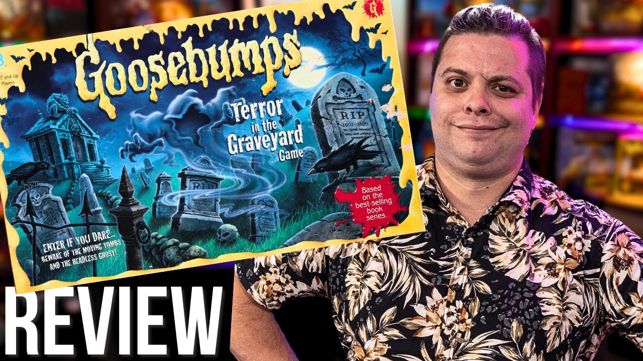 Goosebumps Terror in the Graveyard 1995 Super Serious Board Game
