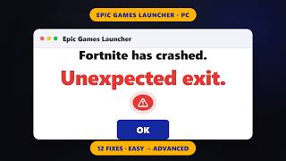 Fortnite Keeps Crashing? “Unexpected Exit” — 12 Fixes That Actually Work (2026)