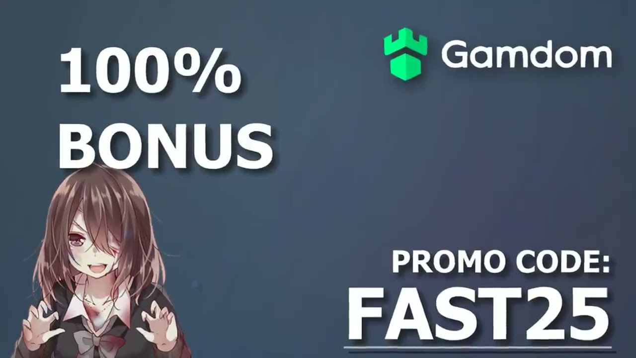 GAMDOM CASINO Promo-Code 2025 - ''FAST25'' bis zu doppelte Einzahlung (GAMDOM CASINO Bonuscode)
