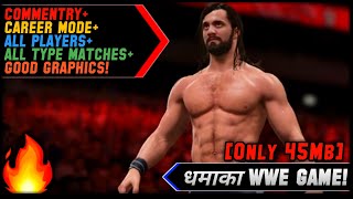 🔥[Only 45Mb] Best Wwe Game For Android | All Features+Good Graphics Must Try screenshot 3