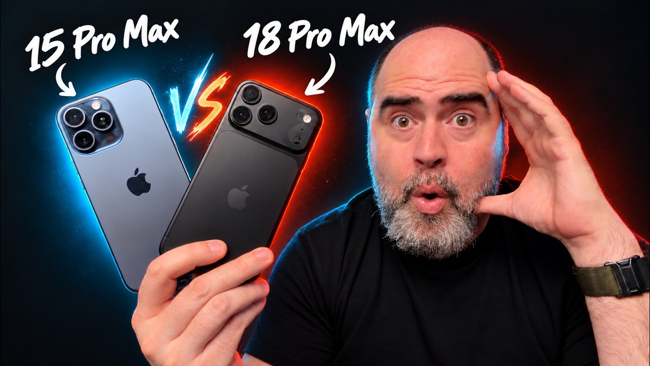 iPhone 18 Pro Max vs 15 Pro Max ¡Comparé absolutamente TODO!