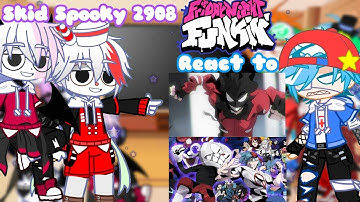 ||GC||FNF||react to||But everyone sing it but anime||and I