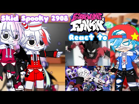 ||GC||FNF||react to||But everyone sing it but anime||and I'm lazy;-;