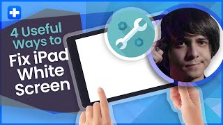 How to Fix iPad Stuck on White Screen 2023 Ipad White Spot On Screen