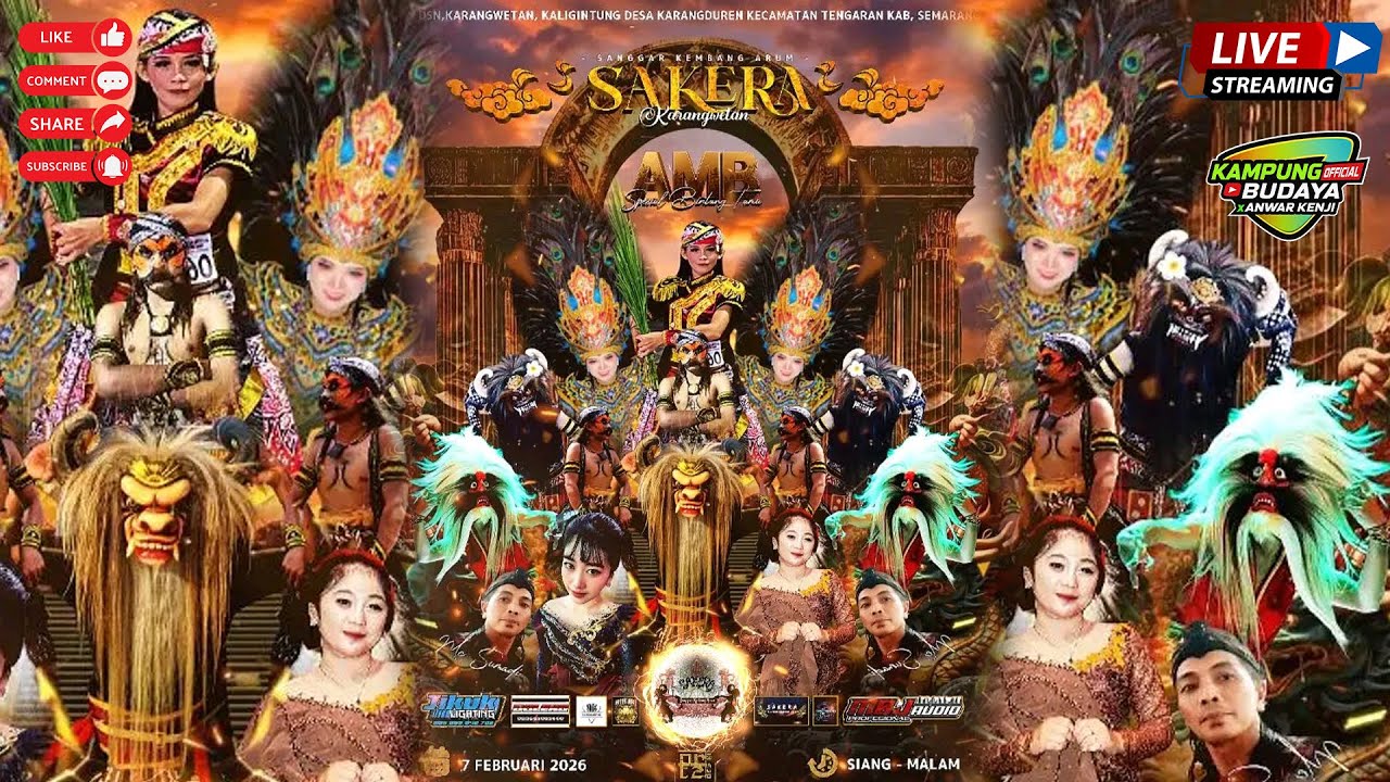 Live Malam Group Sakera Sanggar Kembangarum Karangwetan Karangduren Tengaran Kab.Semarang -MBJ Audio