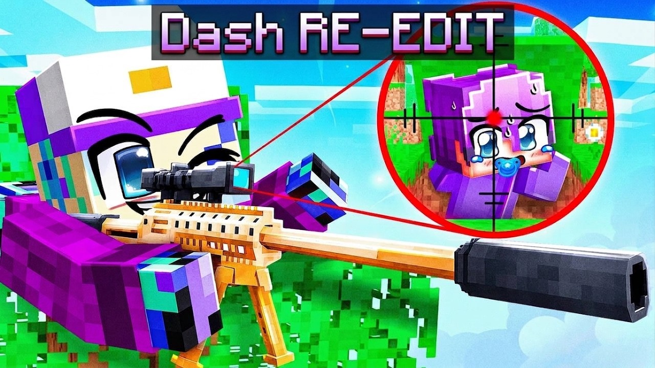 I Cheated with WEAPONS in Minecraft HIDE AND SEEK! | DASH