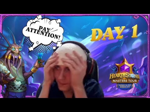 2022 Hearthstone Masters Tour: Voyage to the Sunken City | Day 1