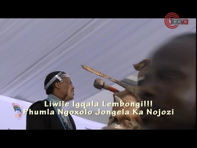 Tribute To The Best Xhosa Traditional Praise Singer Imbongi Jongela ka Nojozi class=