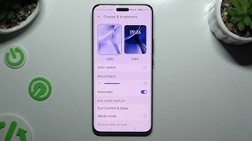 How to Turn On/Off Auto-Brightness on HONOR Magic6 Pro? – Display Settings
