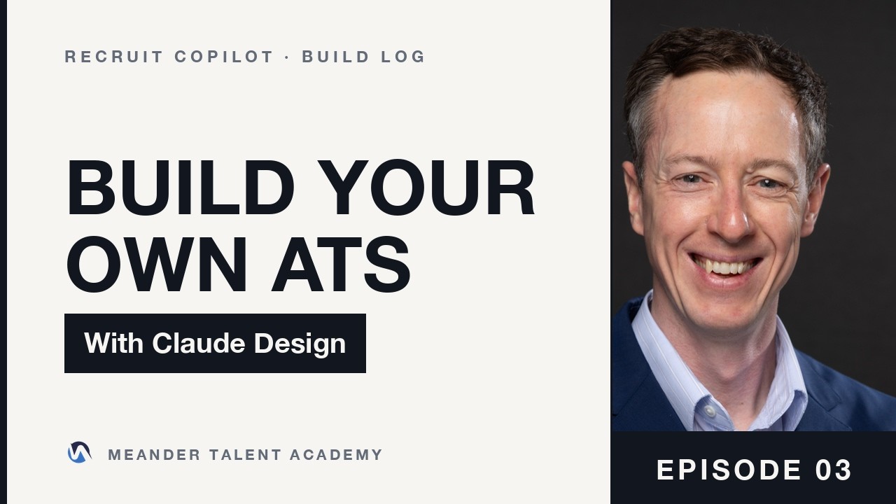 How to Build Your Own ATS with Claude Design | Episode 03