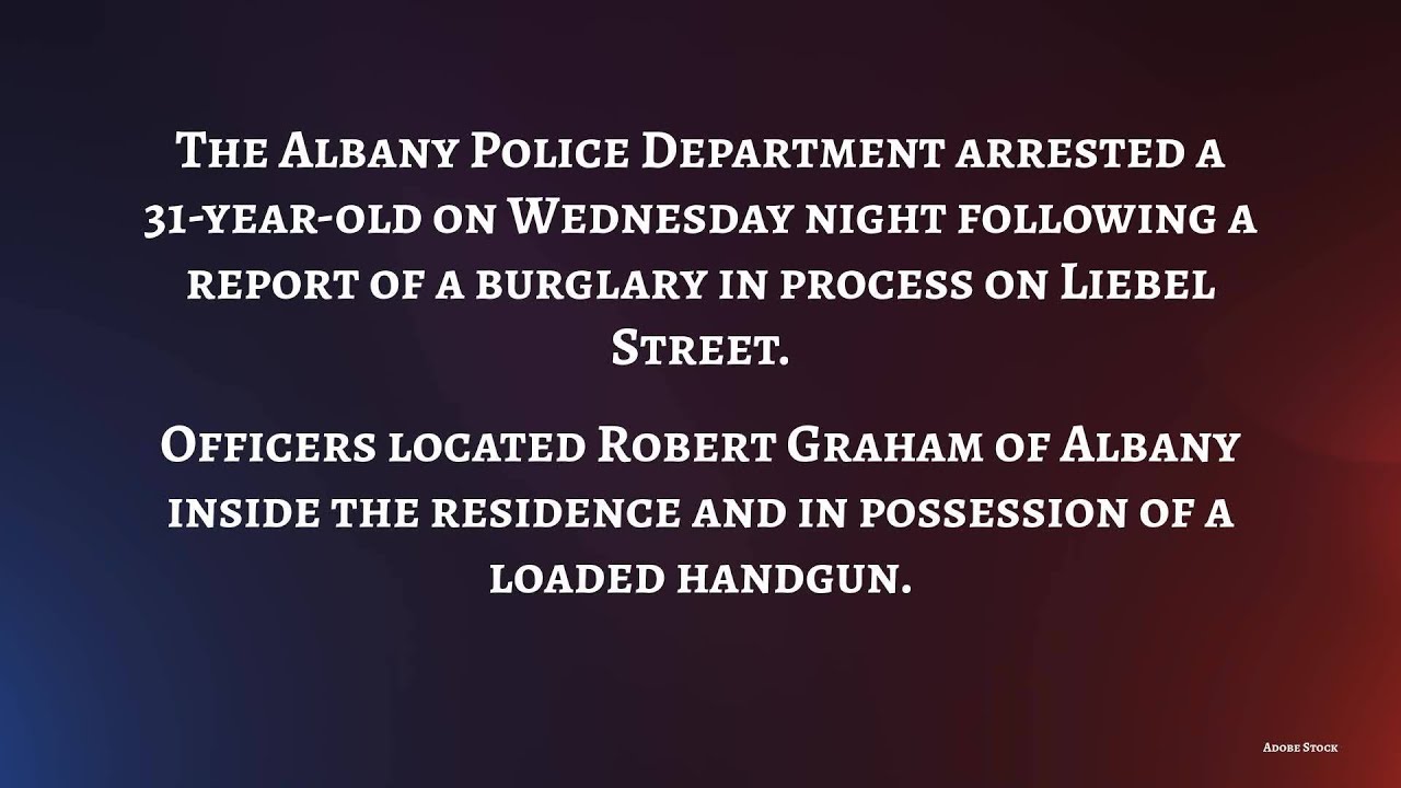 Albany man faces charges after alleged burglary attempt - YouTube