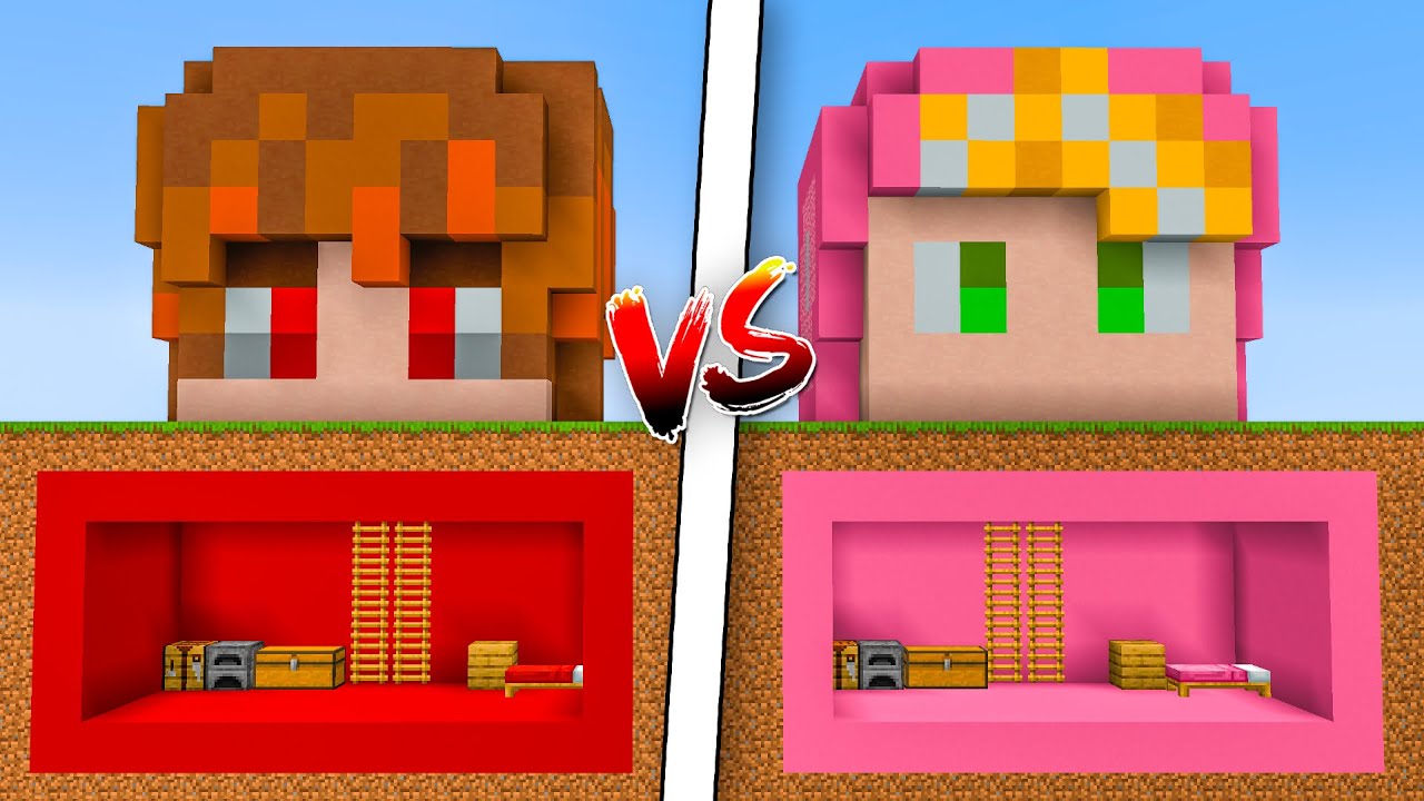 JOEL vs CLEMENTE ¿Cuál es la Mejor BASE SECRETA de Minecraft?