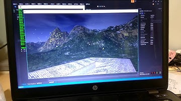 OpenGL fireworks test