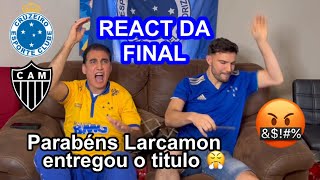 CRUZEIRO x ATLÉTICO | FINAL DO CAMPEONATO MINEIRO DE 2024 | REACT 🔥