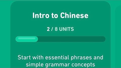 Let’s learn Chinese with Duolingo