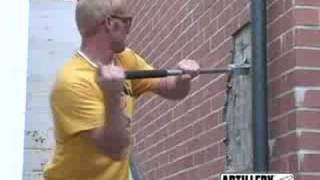 Artillery Pry Bar In Action