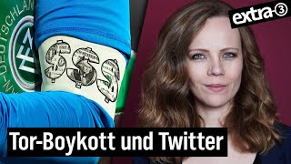 Extra 3 – Bosettis Woche: #28 – Torten, Twitter, Tor-Boykott mit Katja Berlin