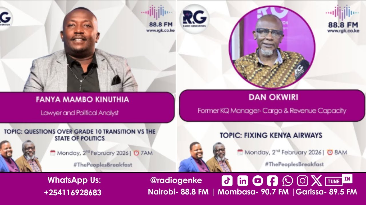 Welcome to February! We're LIVE & READY to Tackle Matters of National Importance including Fixing KQ