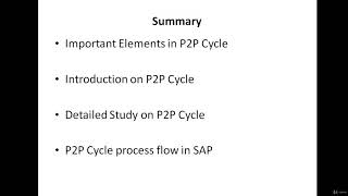 7 P2P Summary