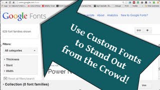 How to Install Google Fonts on Your Computer