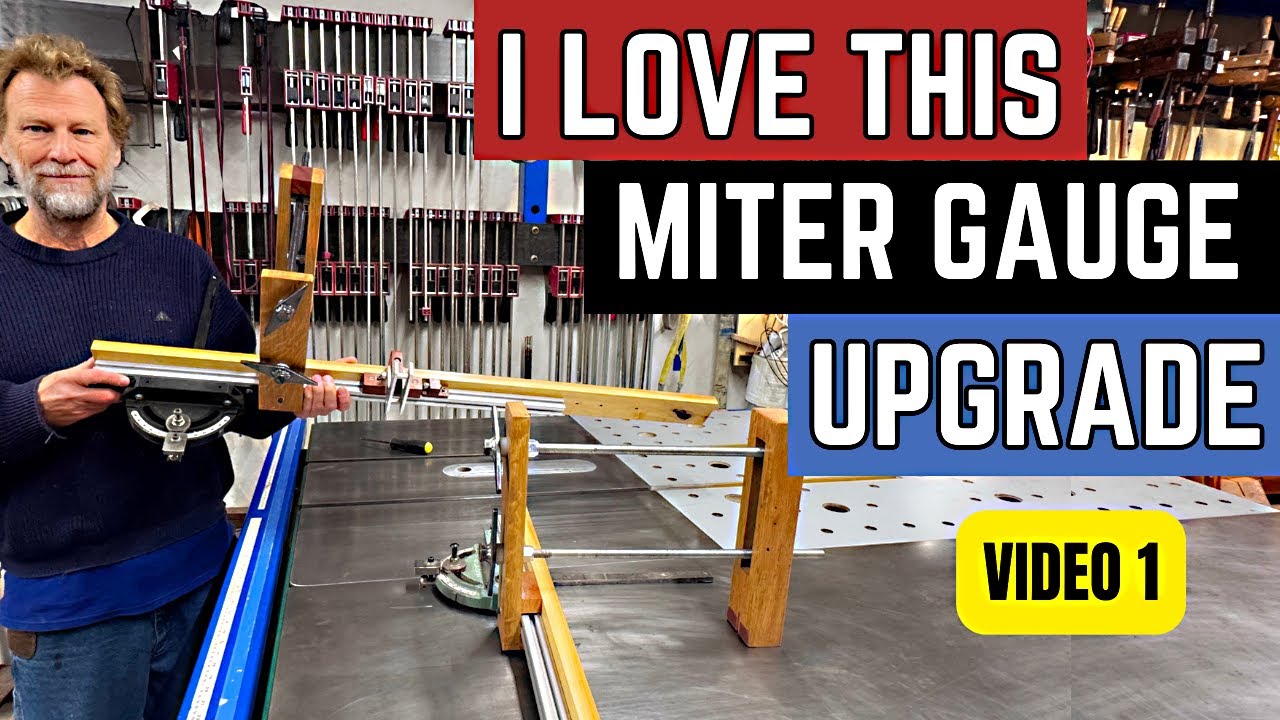 1179. The Perfect Miter Gauge Upgrade (1 of 5) – An Easy Woodworking DIY