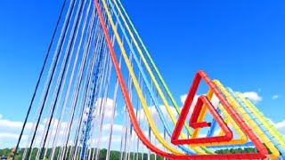 Tests a 10000 FT Drop Roller Coaster – Planet Coaster