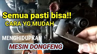 Cara menghidupkan Mesin Diesel DONGFENG...?! Gampang bangett!!