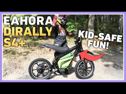 EAHORA S4+...The Electric Dirt Bike for Kids! Get the Children Outside Living Electric Bike Life!