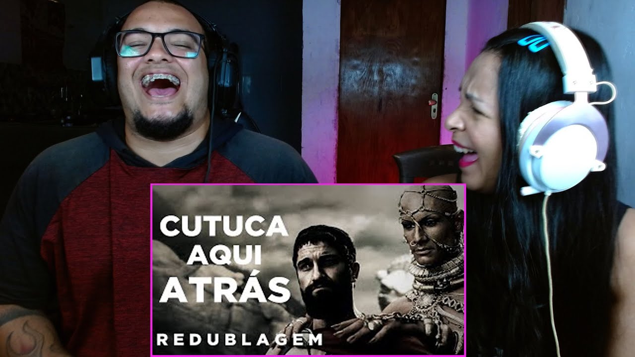 REAGINDO A Espartano Caba Macho (Paródia Redublagem) |