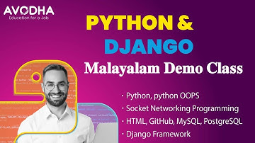 Avodha Python And Django Malayalam Course | Malayalam Demo Class | Avodha