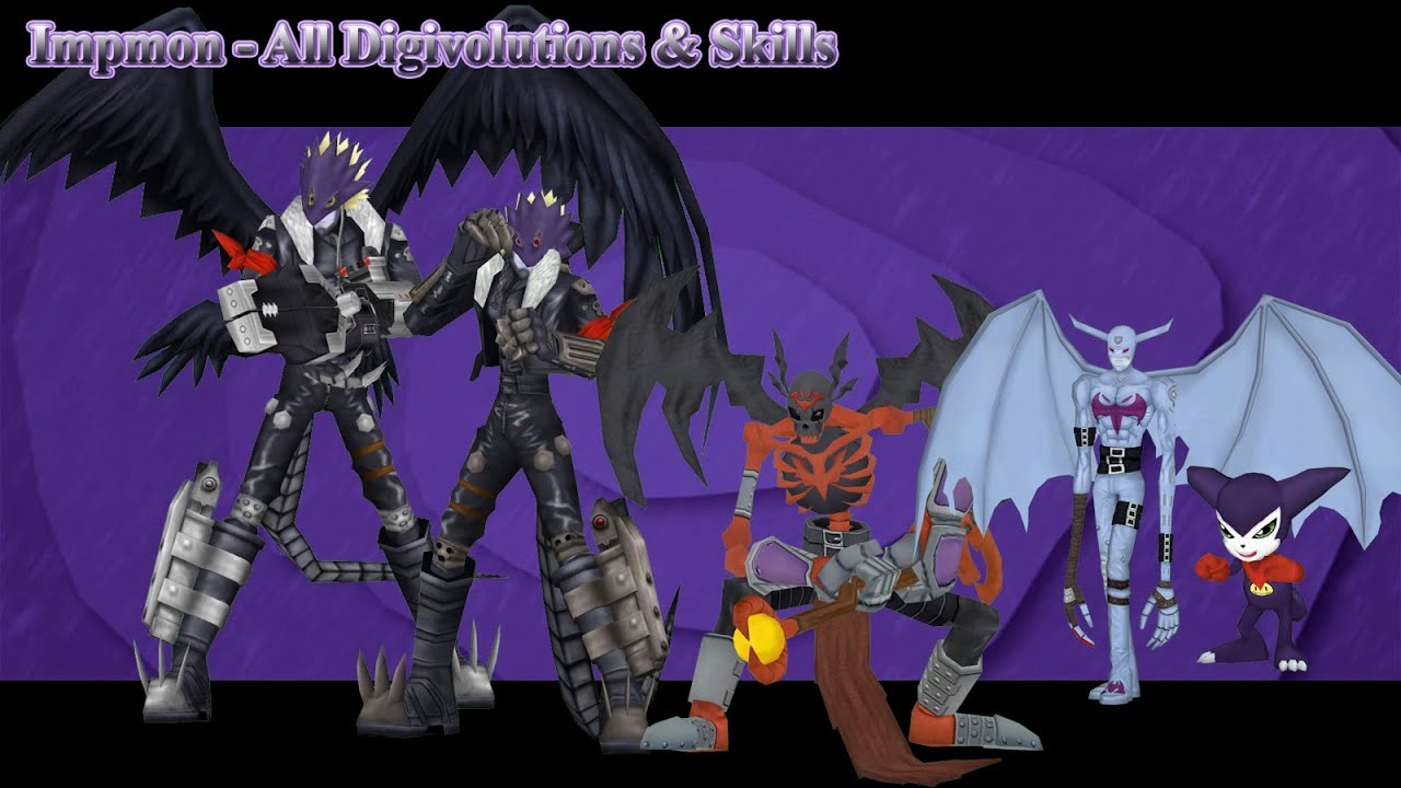 Impmon Digivolution Chart