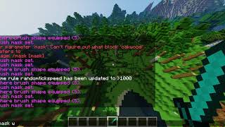 How to get rid of trees in Minecraft World Edit. 1.12 (Update 1.18 comments)