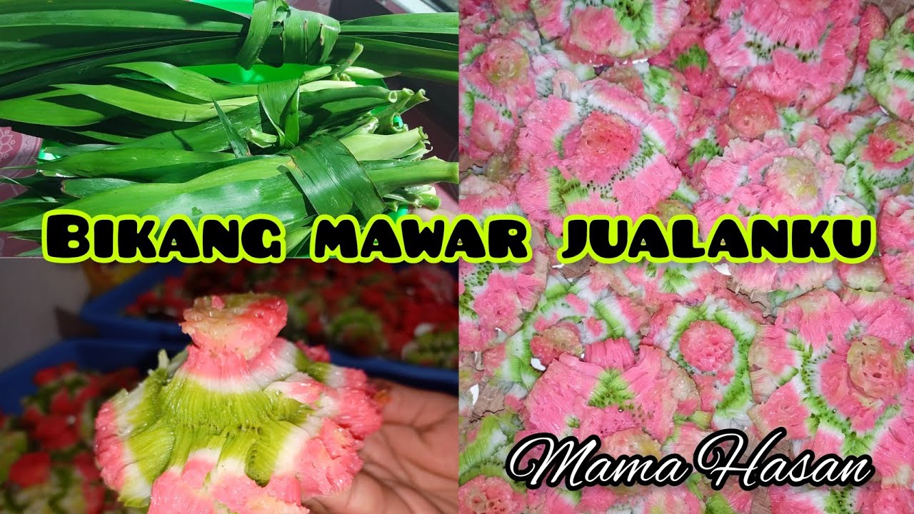 ORDERAN 100 BIKANG MAWAR||TAMBAH 1 BAHAN BUAT KUE LEBIH SPESIAL||@Mama ...