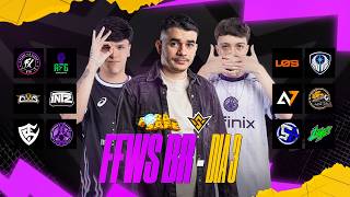 🔴 FFWS BR COM FORA DA SAFE - DIA 3🔴#freefire #foradasafe #FFWSBR