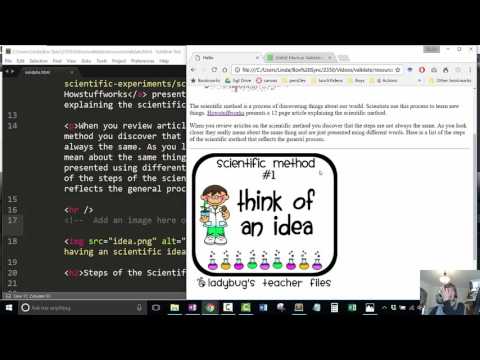Validate your HTML File