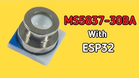 MS5837-30BA Pressure sensor with ESP32.
