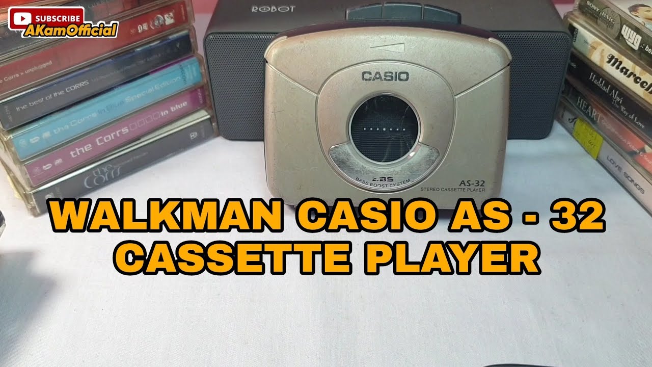 Walkman Casio AS-301R Auto Reverse - Pour Pièces Ou Réparation, En Boîte