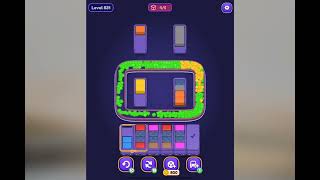 LOOP SORT Game Play, Level 831 Solution
