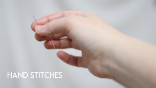 The 4 Most Common Hand Stitches For Bridal Sewing Hand Stitches