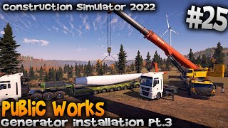 Installation at high altitudes 👷🏽Wind-power generator 👷🏽Constructionsimulator22 screenshot 4