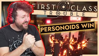We stuffed the entire lobby in the traitor tester... for science | First Class Trouble w/ Friends