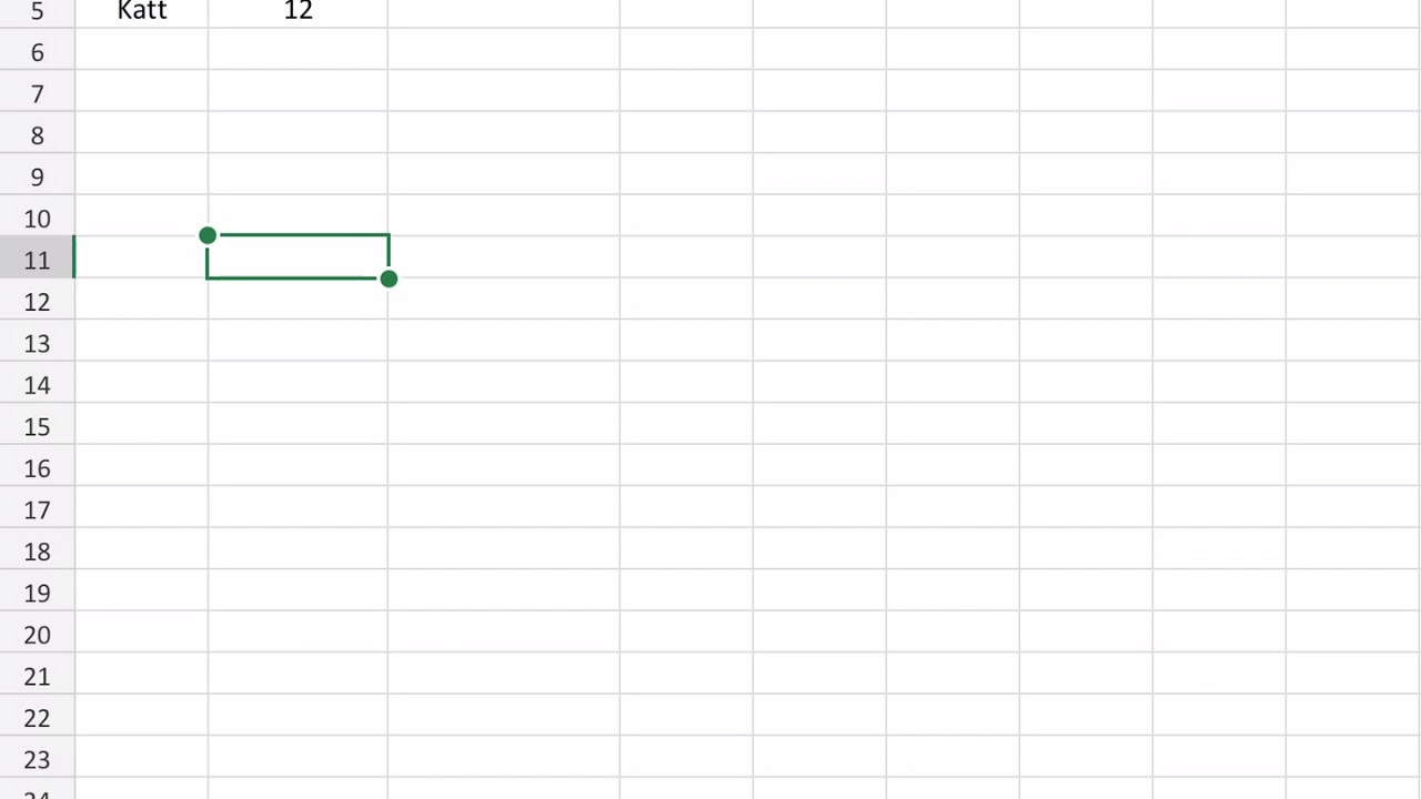 Stapel- och cirkeldiagram i excel del 1