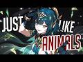 Nightcore Animals Female Version Lyrics 