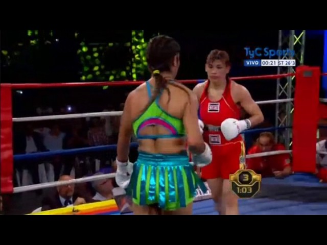 Marcela Eliana Acuña, Boxing » Karate