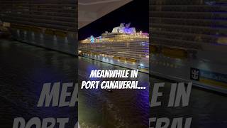 Meanwhile in Port Canaveral…#travel #shorts #cruise #youtubeshorts